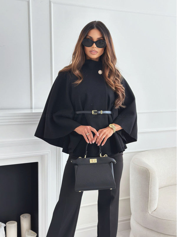 Chanty | Belted Cape Jacket