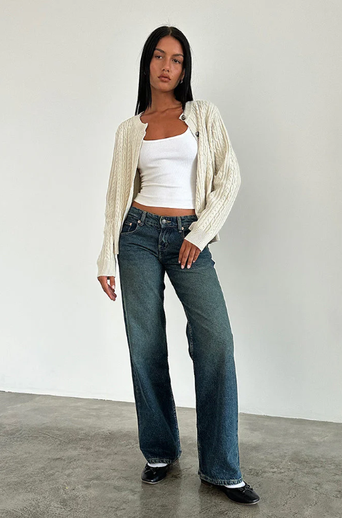 Quin | Low-rise jeans