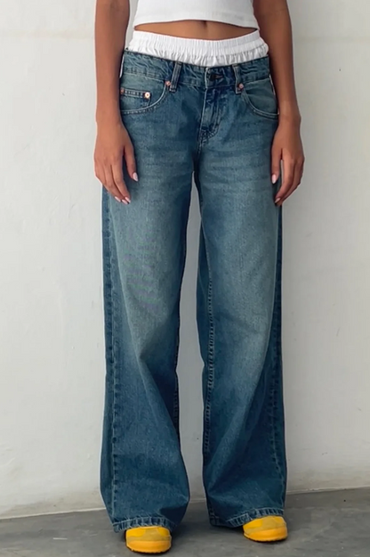 MIAMI Wideleg lowrise jeans