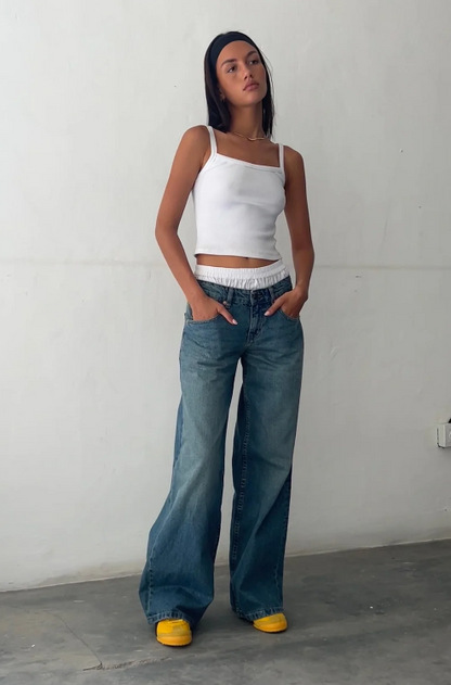 MIAMI Wideleg lowrise jeans