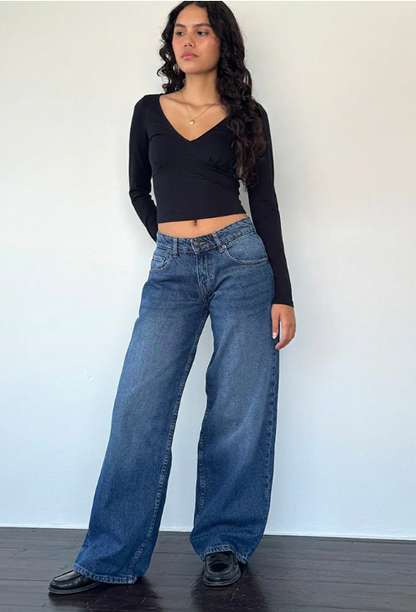 MIAMI Wideleg lowrise jeans