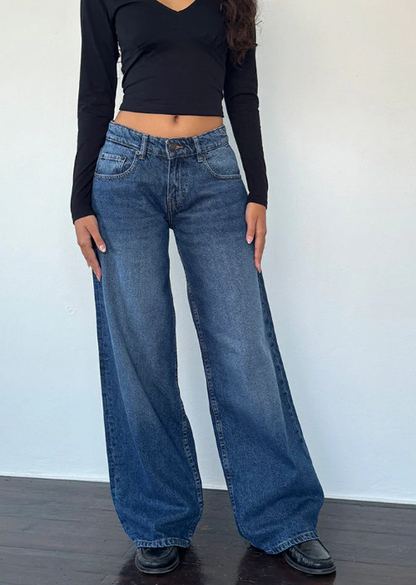 MIAMI Wideleg lowrise jeans