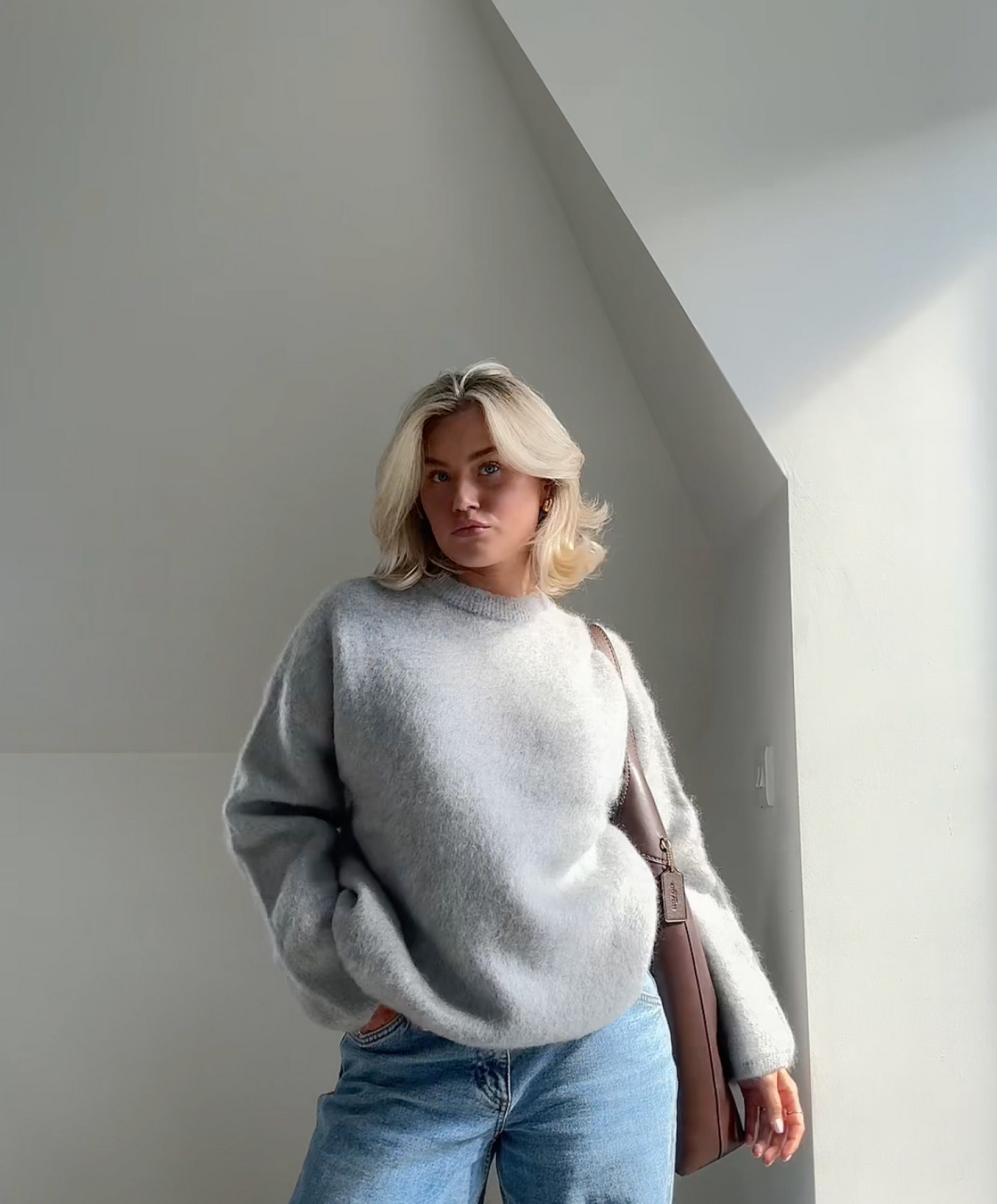 Jenna Mohair Crewneck